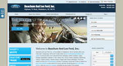 Desktop Screenshot of beachumleeford.com